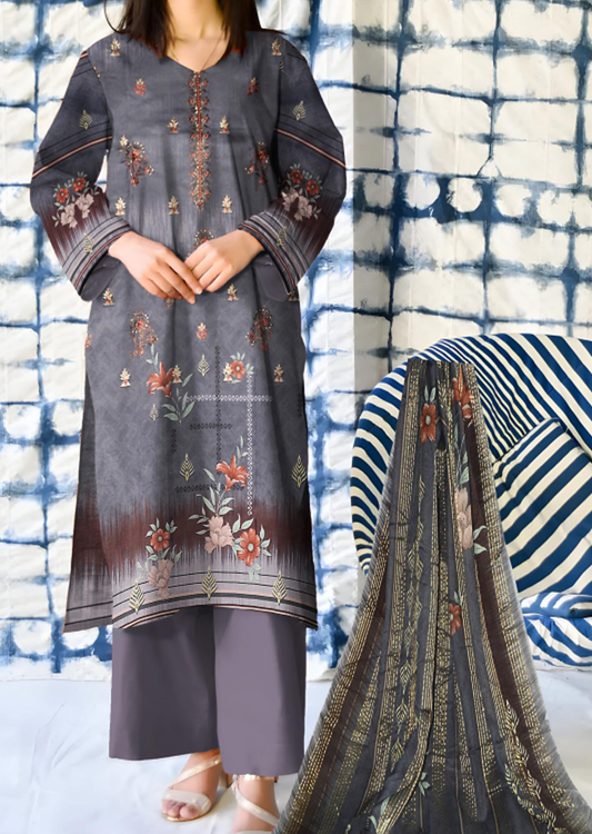 Embroidered Suits Digital Printing Summer Collections