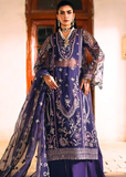 Embroidered Organza Stitched
