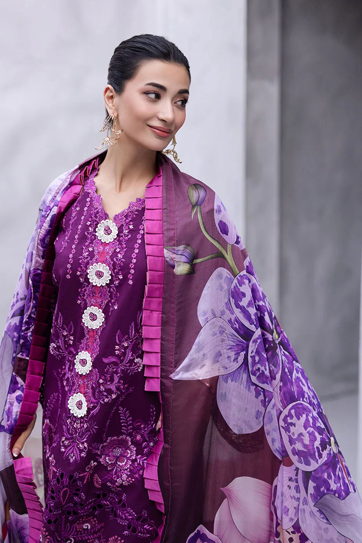 Eternal Beat Lawn Stitched