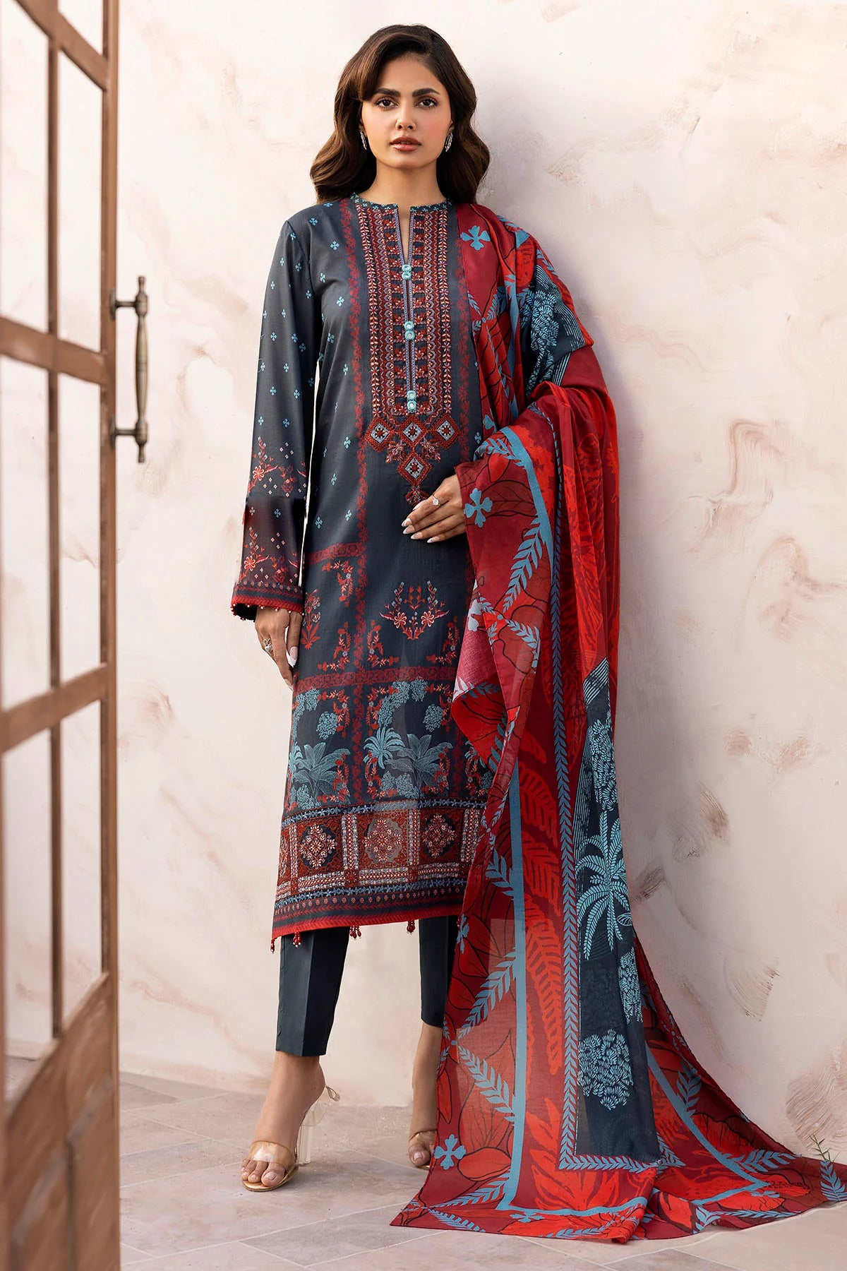 EWA DIGITAL PRINTED LAWN