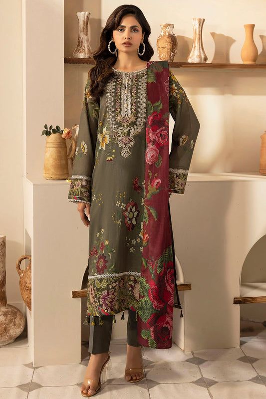 NANCY DIGITAL PRINTED LAWN STITCHED